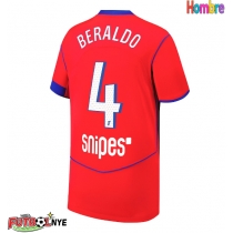 Camiseta Paris Saint-Germain Lucas Beraldo #4 Tercera Equipación 2025-26 manga corta